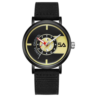 SANDA 3217 Preppy Style 5ATM Waterproof Student Watch with Nylon Strap