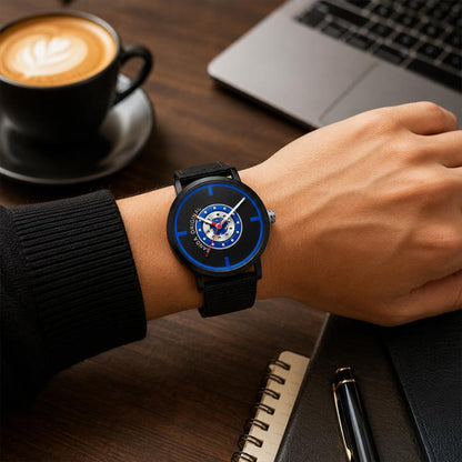 SANDA 3217 Preppy Style 5ATM Waterproof Student Watch with Nylon Strap