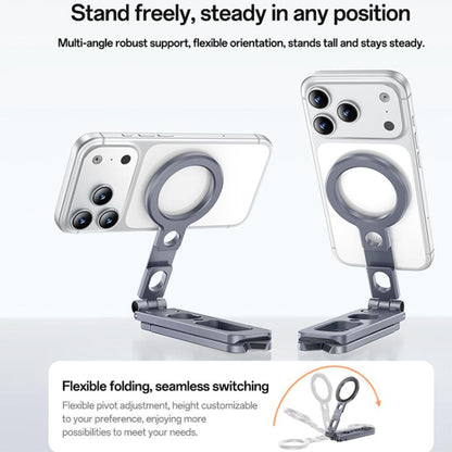 Yesido C231 Portable Folding Aluminum Alloy Tripod Desktop Magnetic Phone Selfie Stick Holder