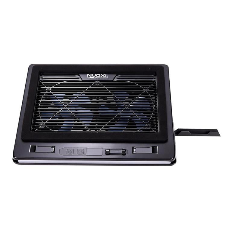 NUOXI C600 Colorful RGB Laptop Cooler Support 8-Level Adjustable Height, Single Fan, Dual Fans