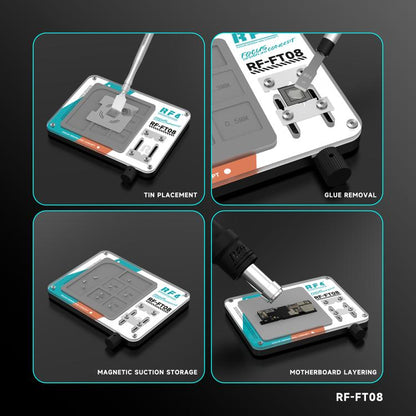 RF4 RF-FT08 Multi-functional Magnetic Soldering Integrated Workstation, RF-FT08