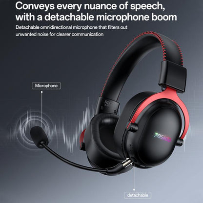 Yesido EK07 Three-mode E-sports Gaming RGB Headset, EK07