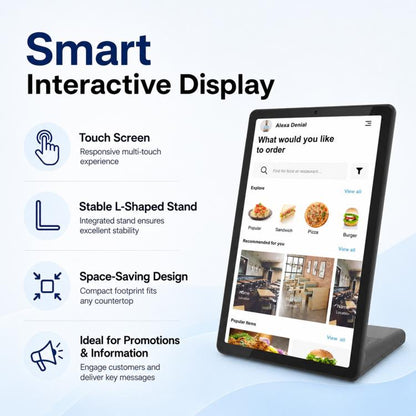 WL1109TV 10.95 inch Android OS Commercial Smart Touch Digital Signage, EU Plug, UK Plug, US Plug