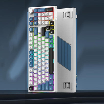 SHIPADOO JK980 Blue Switch RGB 98 Keys Three Modes Mechanical Keyboard