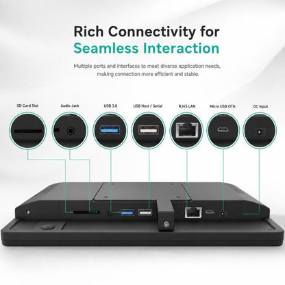 WF1038T 10.1 inch IPS HD Touch Screen Digital Signage, 2GB+16GB, Android 11 RK3568 Quad Core, US Plug, EU Plug, UK Plug