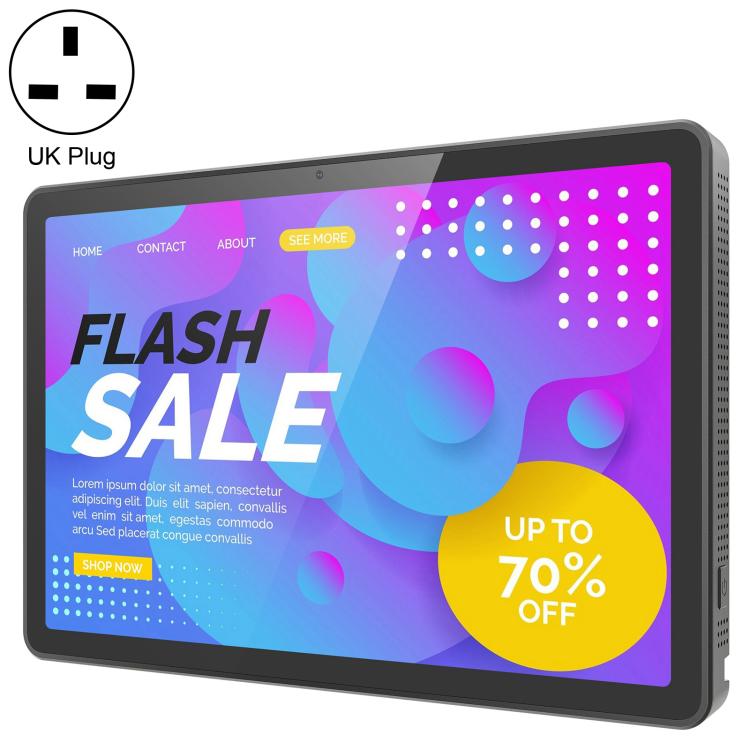 WF1109T 10.95 inch IPS HD Touch Screen Digital Signage, 4GB+64GB, Android 14 RK3576S Quad Core, US Plug, EU Plug, UK Plug