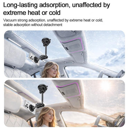 Yesido C322 15W Car Suction Cup Strong Magnetic Wireless Fast Charging Phone Shooting Holder Standard Version, C322