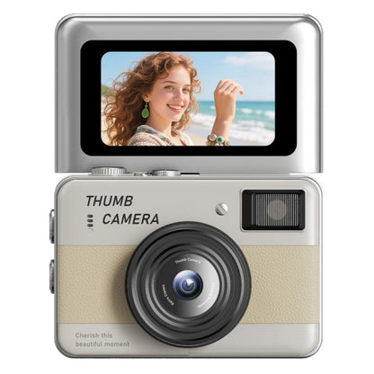 Y11 Macaron Dual-Color CCD 16X Zoom Mini Digital Camera for Kids with 180 Degree Flip Selfie Screen