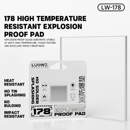 LUOWEI LW-178 High Temperature Explosion-Proof Pad, LW-178