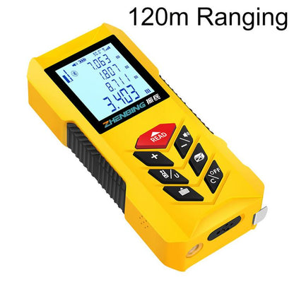 ZHENBING N1 Advanced Version Handheld Green Cross Line Laser Distance Meter, 50m, 70m, 100m, 120m, 150m