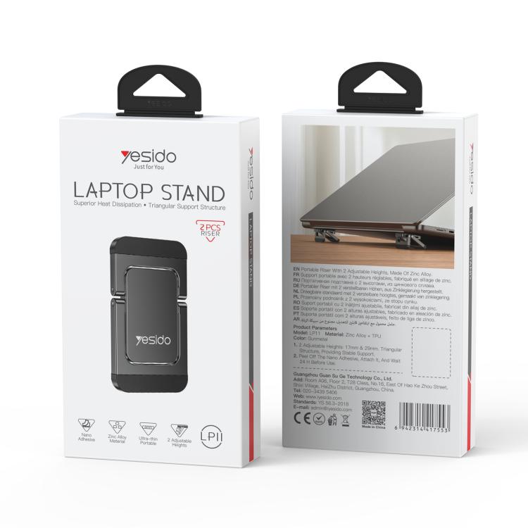 Yesido LP11 Laptop Height Enhancement Cooling Stand