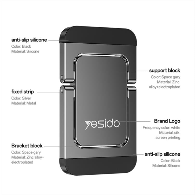 Yesido LP11 Laptop Height Enhancement Cooling Stand