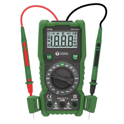 2UUL MT30 Auto-Reset Smart Auto-Range Digital Multimeter