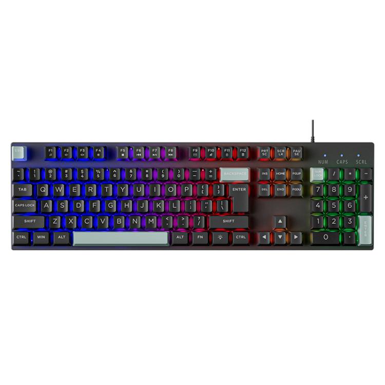 SHIPADOO GK80 104 Keys Mechanical Feel USB Wired Keyboard