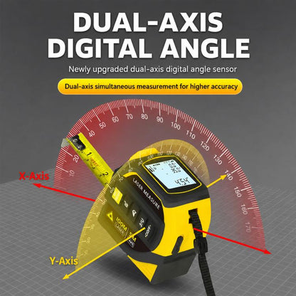 4 in 1 High-Precision Infrared Cross Line Bluetooth Laser Rangefinder, 40m, 60m, 80m, 100m