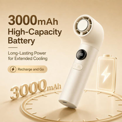 H27 Curved Ice Cooling Fan with Digital Display