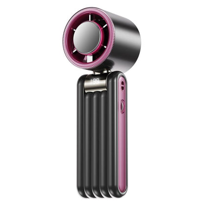 Y29 High Speed Cooling Folding Handheld Fan with Digital Display