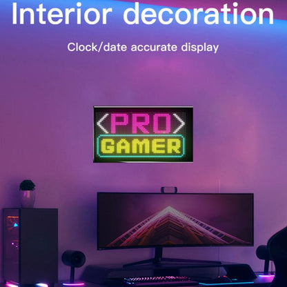 Double Row Ultra-Thin Waterproof LED Flexible Advertising Matrix Display Screen, USB 32x64 Pixels, USB 32x96 Pixels, USB 32x128 Pixels, USB 32x160 Pixels, USB 32x192 Pixels