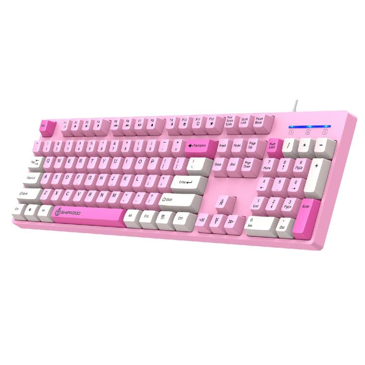 SHIPADOO K600 Wide System Compatibility Ergonomic Wired Keyboard