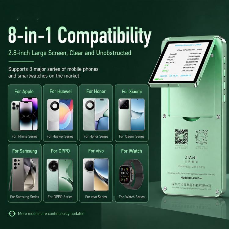 DL400 Pro iTestBox Display Touch Multi-Function Tester Set For Xiaomi, For Xiaomi