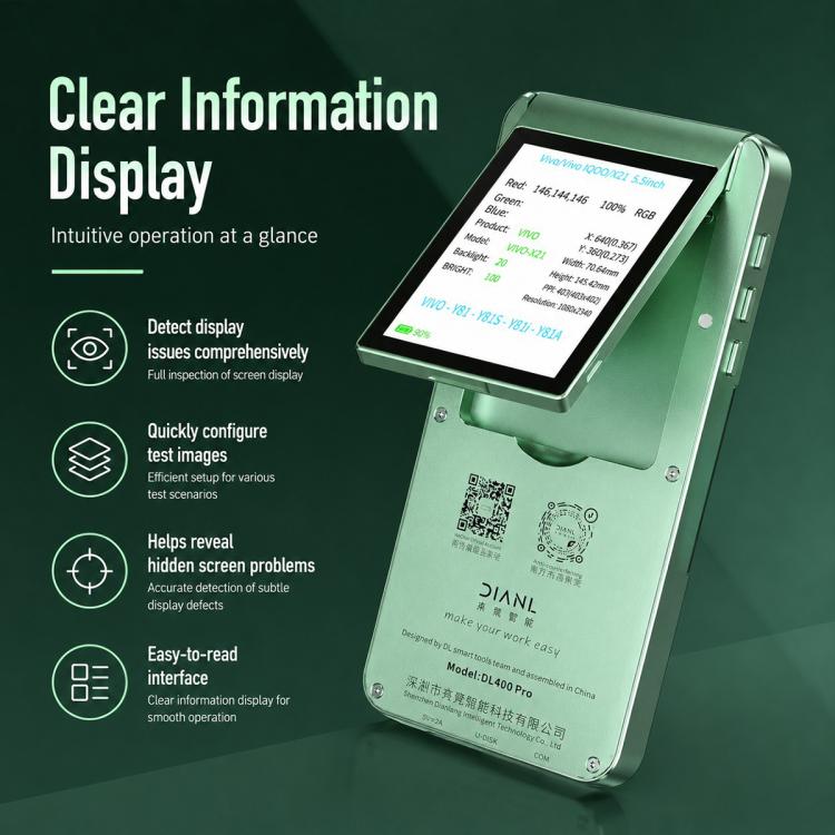 DL400 Pro iTestBox Display Touch Multi-Function Tester Set For Huawei, For Huawei