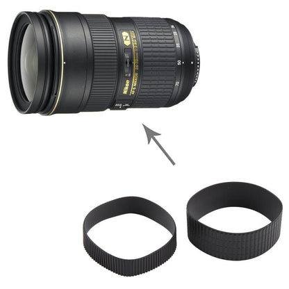 Camera Lens Zoom Focus Ring Grip Set, Zoom Focus Ring Grip Set