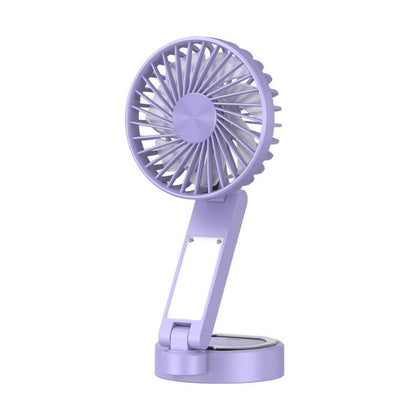 F20 Portable Magnetic Folding Fan with LED