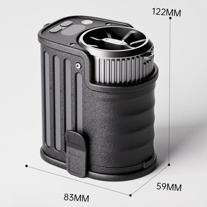 DSF110 High Speed Motor Waist Fan with LED Light