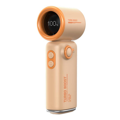F6 Portable High-Speed Handheld Fan with Waist Clip