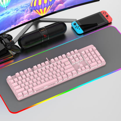 SHIPADOO HJK901-10 RGB Backlight Mechanical USB Wired Keyboard