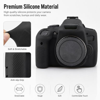 Soft Silicone Camera Protective Case, For Canon EOS 750D