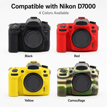 Soft Silicone Camera Protective Case, For Nikon D7000