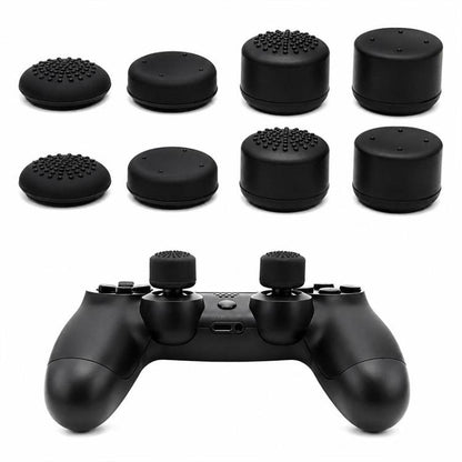 XDcase 8pcs Silicone Anti-Slip Joystick Cap Stackable Cover for PS5 / Switch Pro / Xbox 360 Gamepad