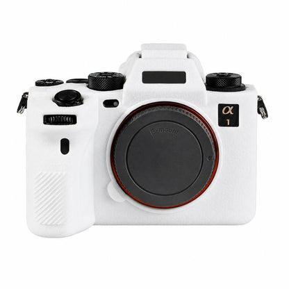 Litchi Texture Soft Silicone Camera Protective Case, For Sony ILCE-1 / A1 / Alpha 1
