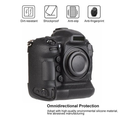 Litchi Texture Soft Silicone Camera Protective Case, For Nikon D5