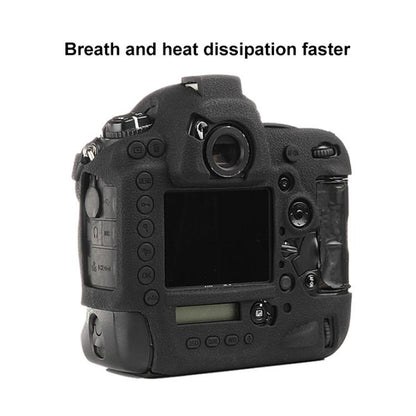 Litchi Texture Soft Silicone Camera Protective Case, For Nikon D5