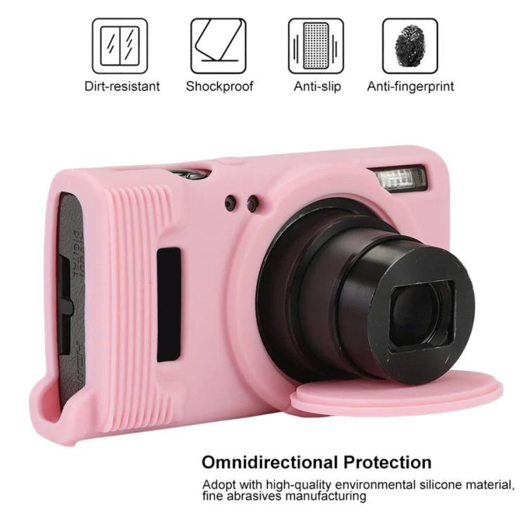 Soft Silicone Camera Protective Case, For Canon PowerShot ELPH 360 HS / IXY 650