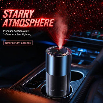 JK-577-2 Water Cup-Style Smart Car Aroma Diffuser with Starry Sky Projection