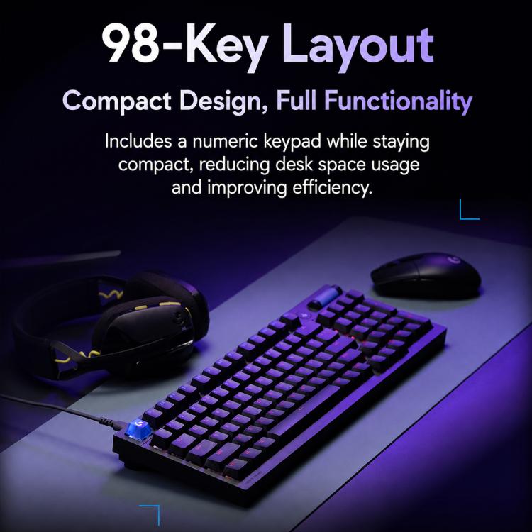 Logitech G316 8K Custom Mechanical Gaming Keyboard Esports Edition with Tactile Switches, Tactile Switches