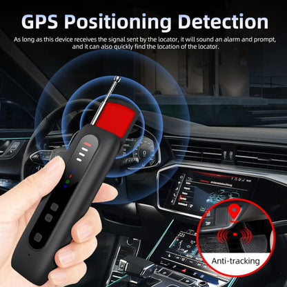 T07 Multifunctional Detector IR Scanner GPS WiFi Signal Anti-Spy Bug Finder for Hotel Travel, T07