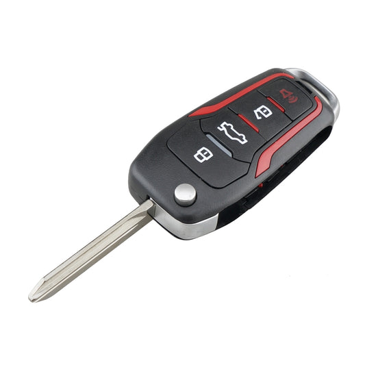 Car Key CWTWB1U345 63 Chip Single Frequency 315 Frequency for Ford 4-button Folding, For Ford