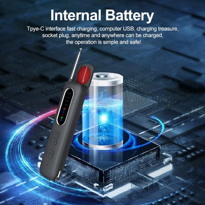 T012 Infrared Detection Privacy Camera RF Signal Detector for Hotel Privacy Protection, T012