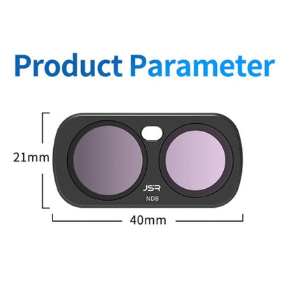 For Insta 360 Luna Ultra JSR CB Series Magnetic Camera Lens Filter, UV, CPL, ND8, ND16, ND32, ND64, STAR, NIGHT, Black Mist 1/4, 3 in 1 UV ND, 4 in 1 ND8-64, 4 in 1 CPL ND, 3 in 1 ND8-32, 6 in 1 ND UV CPL, 8 in 1 Mixed Filter, 12 in 1 Mixed Filter