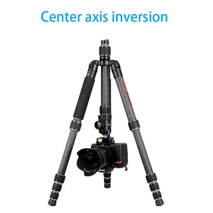 BEXIN BX255C K30 Portable Carbon Fiber Tripod for Camera Dslr, BX255C