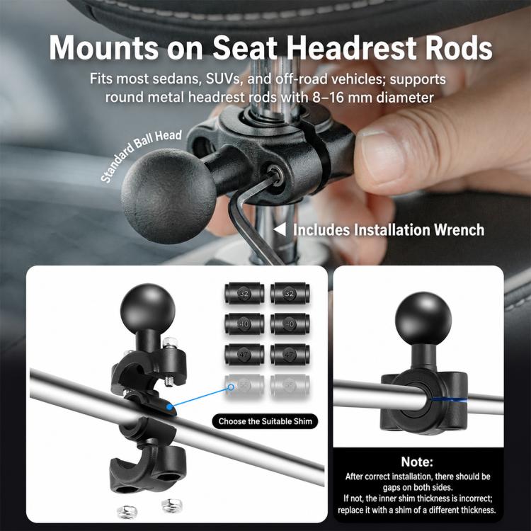 O-Type Magic Arm Mount 1/4 inch Ball Head Bracket, Magic Arm, Magic Arm with Adapter