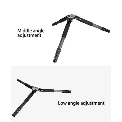 BEXIN ST364C Rugged Camcorder Photographic Carbon Fiber Big Tripod, Max Tube: 36mm, ST364C