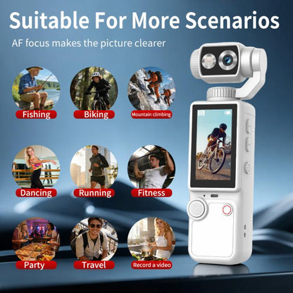Q8 2 inch IPS Screen 4K Portable Multifunctional Camera