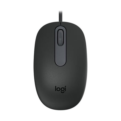 Logitech M86 1000DPI USB-A Port Wired Mouse, M86