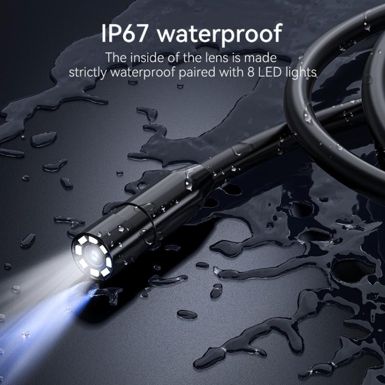 C43 4.3 inch IPS HD Screen 8mm Industry Digital Endoscope, 1m Hard Cable Single-lens, 5m Hard Cable Single-lens, 10m Hard Cable Single-lens, 1m Hard Cable Dual-lens, 5m Hard Cable Dual-lens, 10m Hard Cable Dual-lens