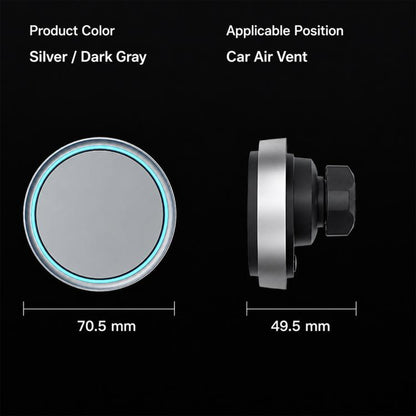 AC01 Rotating Magnetic Wireless Charging Car Air Vent Phone Holder